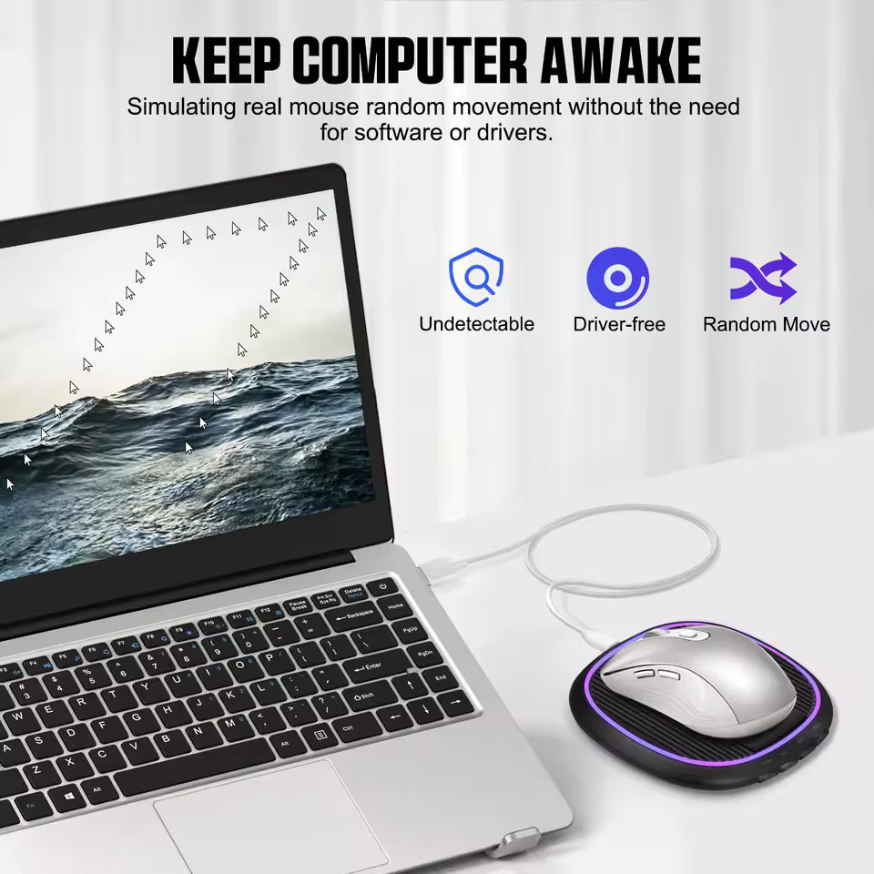 MouseMover Pro - Manutenção de Atividade e Produtividade