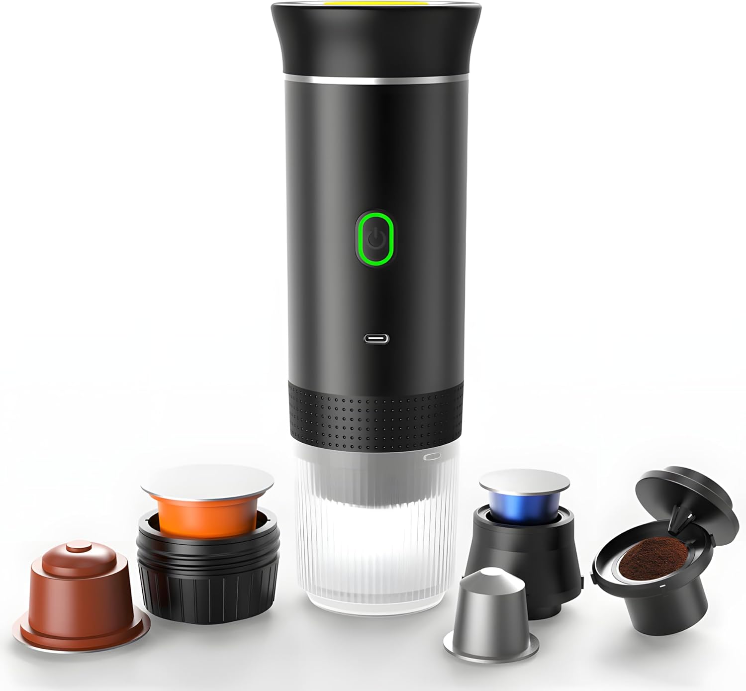 Portable Espresso Coffee Machine - Elétrico e Sem Fios