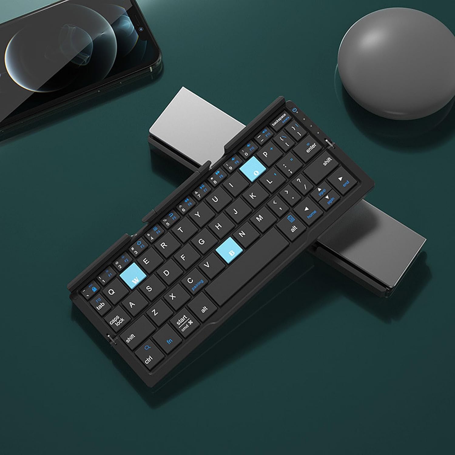 Teclado Bluetooth Dobrável