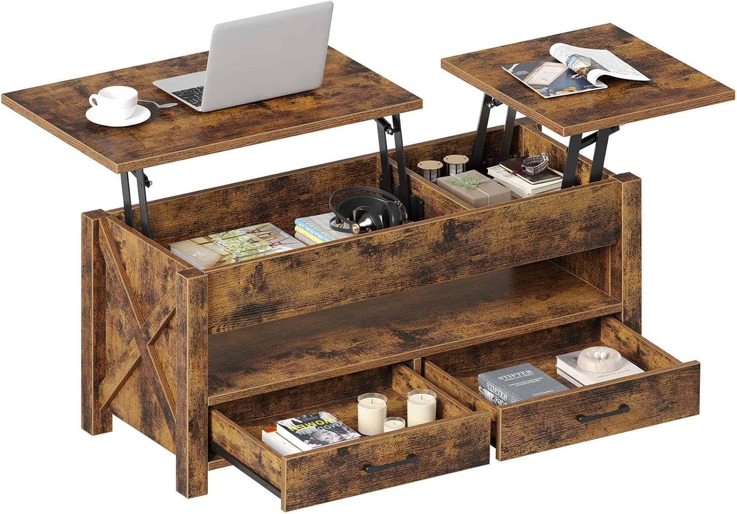 Elevating Coffee Table - Mesa de Café Elevatória