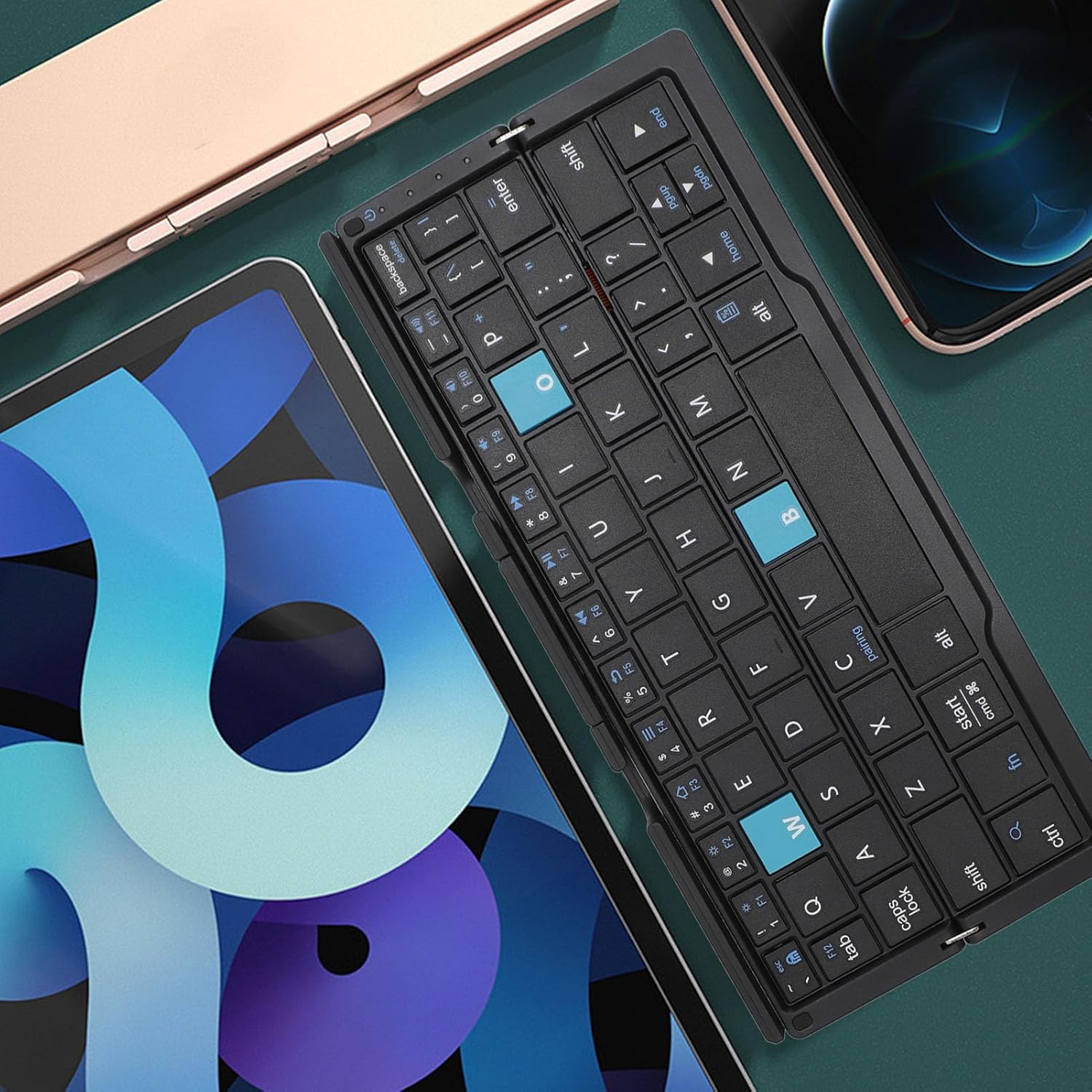 Teclado Bluetooth Dobrável