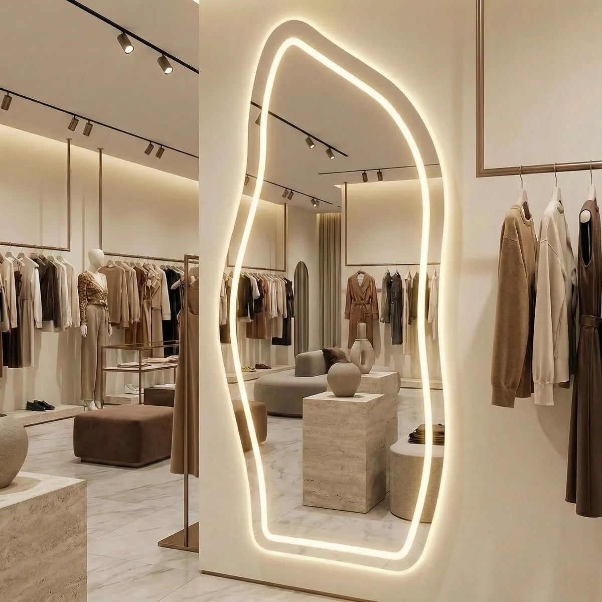 Norece Magnus Flow 170 — Espelho Orgânico LED