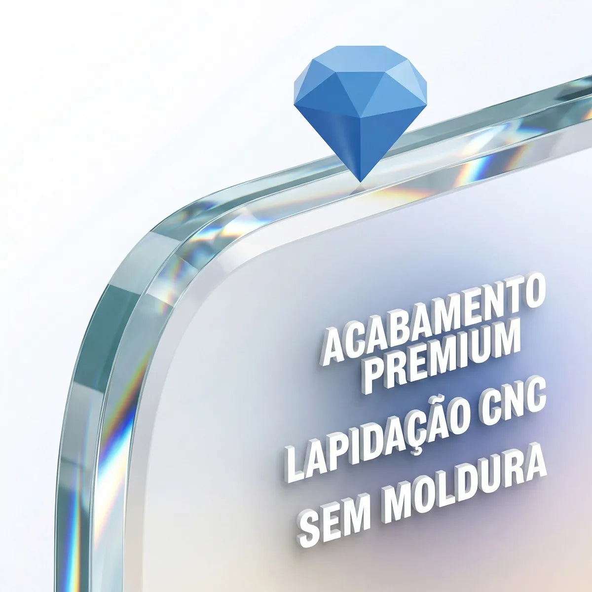 Norece Magnus Flow 170 — Espelho Orgânico LED