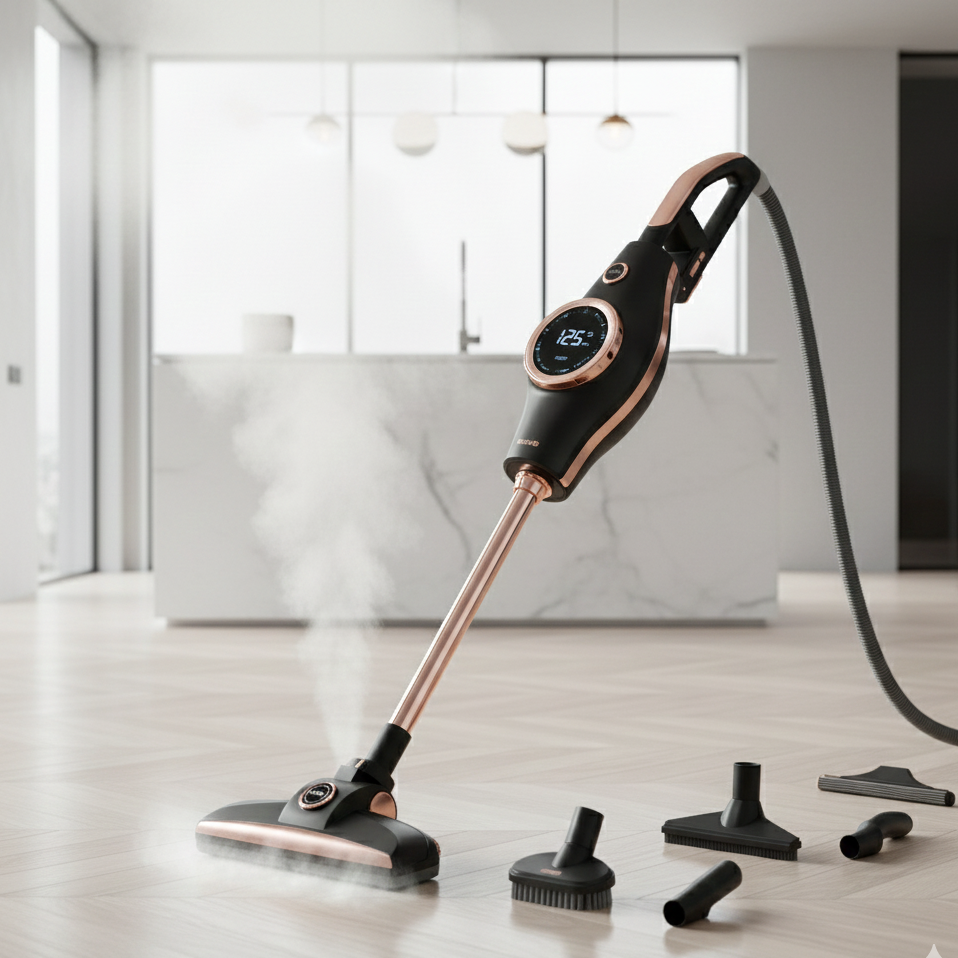 Steam Cleaner-Multifunções - Limpeza Profunda e Eficiente
