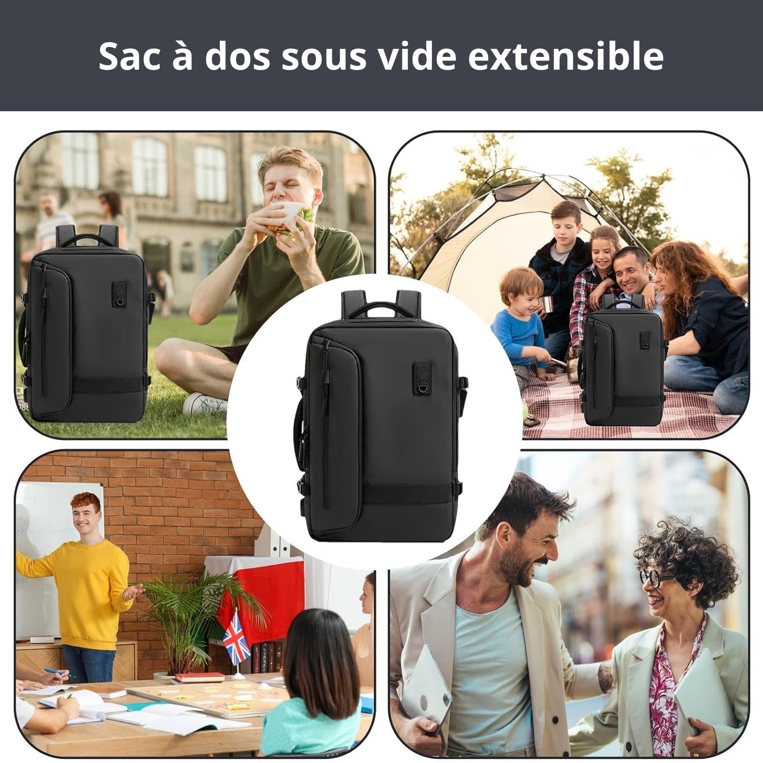 Mochila a Vacuum - A Mochila de Alta Capacidade para Viagens e Uso Diário