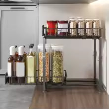 Organizador de Gaveta Expandível  2 Níveis