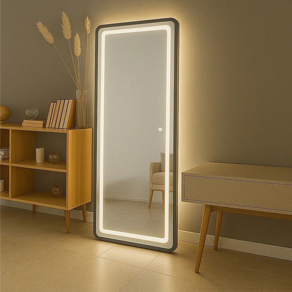 Norece LumiRect 170 — Espelho LED 3 Tons