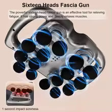 Pistola de Massagem - Fascia Gun 16Head
