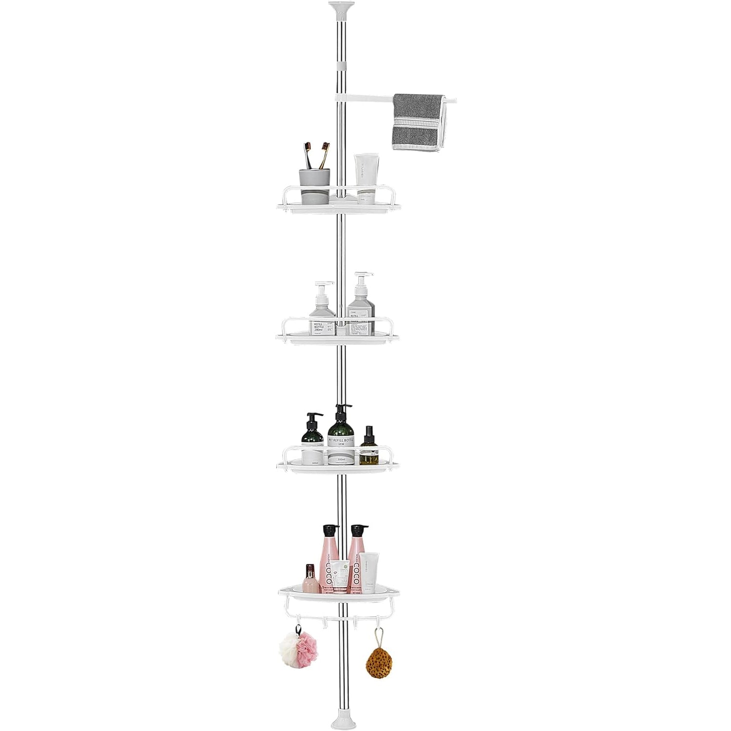 AquaTower™ Estante Telescópica Ajustável - (95-260cm)